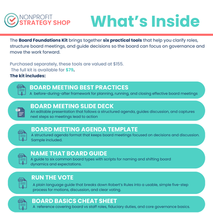 Board Foundations Kit